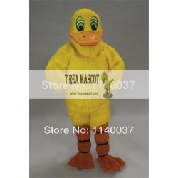 Yellow Duck Mascot Costume for Adult