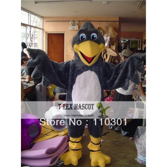 Mr Black Bird Hawk Eagle Mascot Costume for Adult Mr Black Bird Hawk Eagle Mascot Costume for Adult