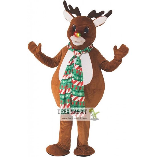 Reindeer Mascot Costume Reindeer Mascot Costume