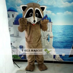 Racoon Wildcat Cartoon Mascot Costume