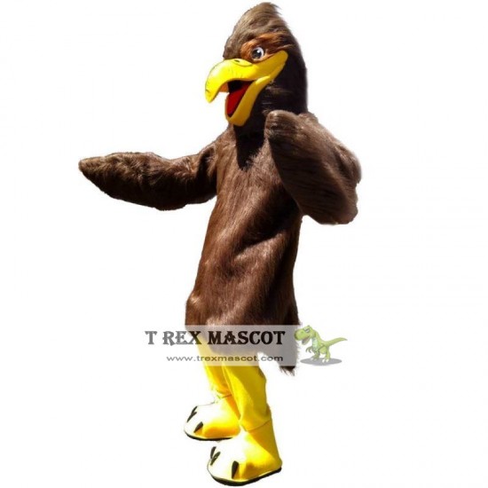 Brown Eagle Bird Halloween Mascot Costume Brown Eagle Bird Halloween Mascot Costume