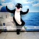 Blue Gray Dolphin Cartoon Mascot Costume Blue Gray Dolphin Cartoon Mascot Costume