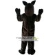 Brown Horse Mascot Costume Brown Horse Mascot Costume