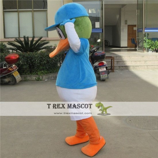 Duck Sport Mascot Costume Duck Sport Mascot Costume