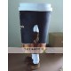 Coffee Cup Mascot Costume Coffee Cup Mascot Costume