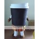 Coffee Cup Mascot Costume Coffee Cup Mascot Costume
