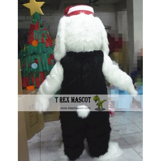 Christmas Dog Mascot Costume Christmas Dog Mascot Costume