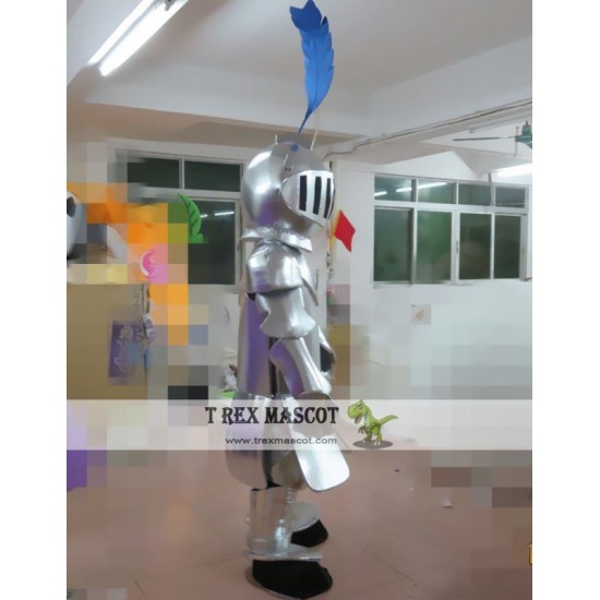 Knight Samurai Warrior Mascot Costume Knight Samurai Warrior Mascot Costume