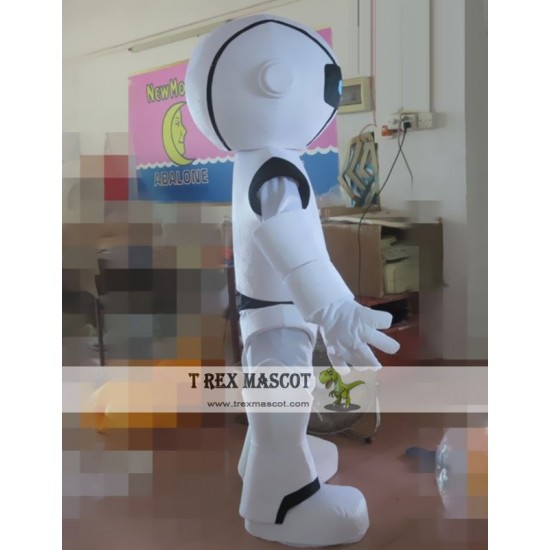 White Robot Mascot Costume