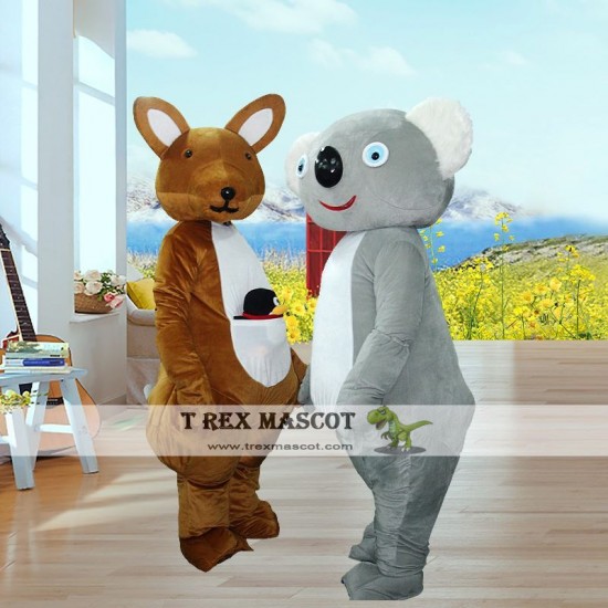 Kangaroo Koala Mascot Costume