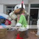 Christmas Deer Mascot Costume Christmas Deer Mascot Costume