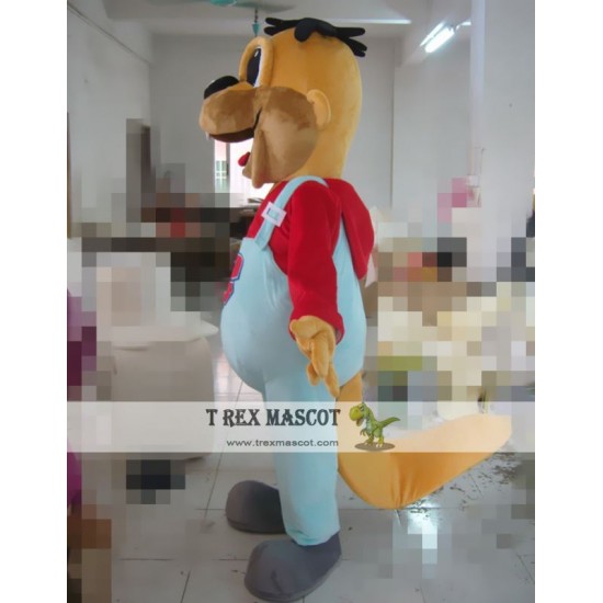 Dog Cartoon Mascot Costume Dog Cartoon Mascot Costume