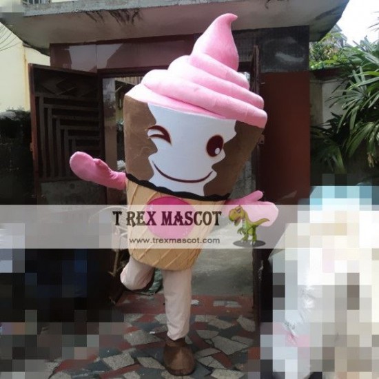 Ice Cream Mascot Costume Ice Cream Mascot Costume