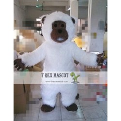 White Orangutan Mascot Costume