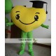 Yellow Love Heart Mascot Costume for Adult Yellow Love Heart Mascot Costume for Adult