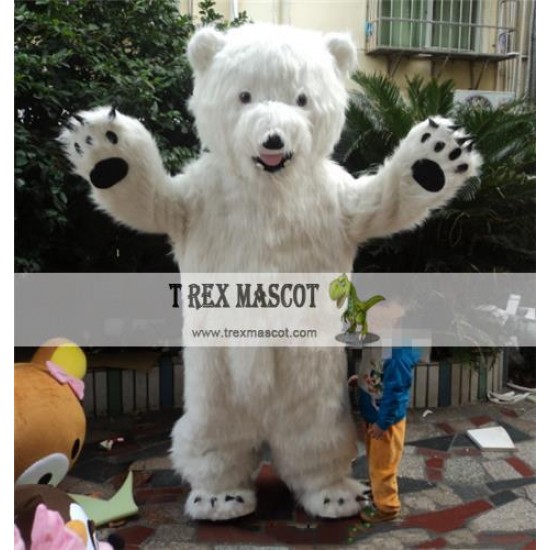 Polar Bear Mascot Costume for Adult Polar Bear Mascot Costume for Adult