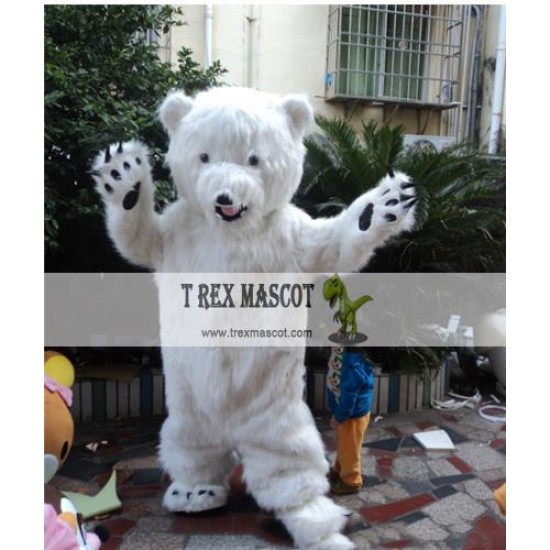 Polar Bear Mascot Costume for Adult Polar Bear Mascot Costume for Adult