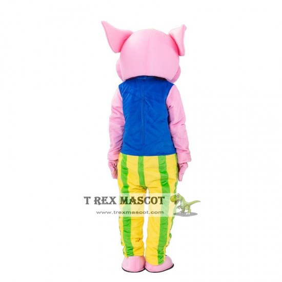 Halloween Pig Mascot Costume for Adult