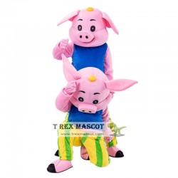 Halloween Pig Mascot Costume for Adult
