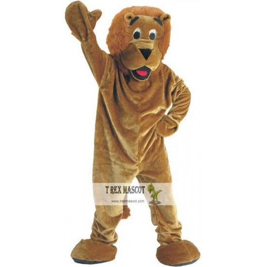 Adult Lion Mascot Costume