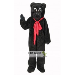 Black Storybook Bear Mascot Costume