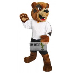 Brown Grizzly Bear Mascot Costume