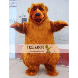 Brown Bear Mascot Costume Adult Costume