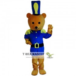 Brown Bear Mascot Costume Cartoon