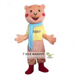 Cartoon Teddy Bear Lightweight Mascot Costume