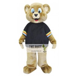 Sport Brown Bear Mascot Costume for Adult