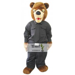 Cree Nation Police Bear Mascot Costume