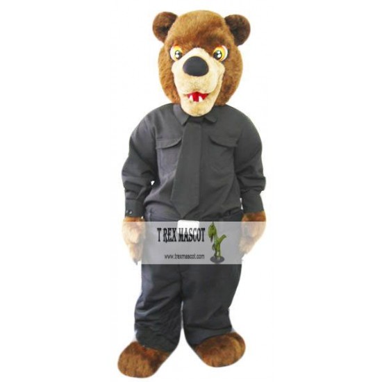 Cree Nation Police Bear Mascot Costume