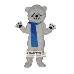 Polar Bear Adult Mascot Costume