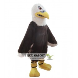 Furry Eagle Mascot Costume