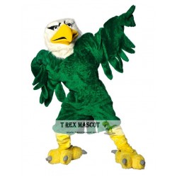 Green University Eagle Mascot Costume