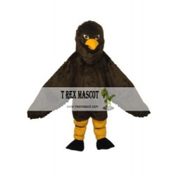 Long-Haired Brown Eagle Mascot Adult Costume