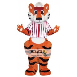 College Sport Tiger Mascot Costume