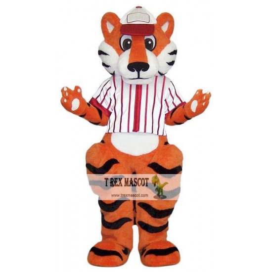 College Sport Tiger Mascot Costume