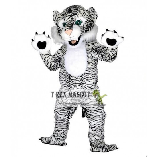 Black And White Tiger Mascot Costumes