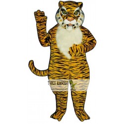 Realistic Tiger Mascot Costume