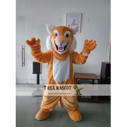 Grey Tan Wildcat Bobcat Mascot Costume