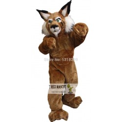 leopard Cat Bobcat mascot costume