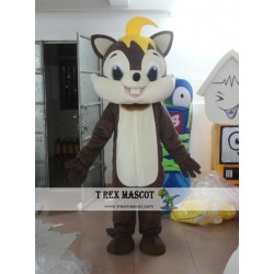 Grey Chip Chipmunk Squirrel Mascot Costume