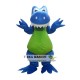 Blue Dragon Mascot Costume Blue Dragon Mascot Costume