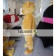 Yellow Teddy Bear Mascot Costume For Adult