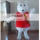 Adult White Polar Bear Mascot Costume Adult White Polar Bear Mascot Costume