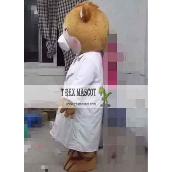 Doctor Bear Mascot Costume For Adult Doctor Bear Mascot Costume For Adult