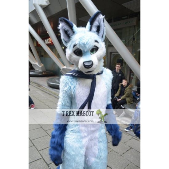 Dog Fox Wolf Girl Realistic Fursuit Animal Mascot Costumes for Adults