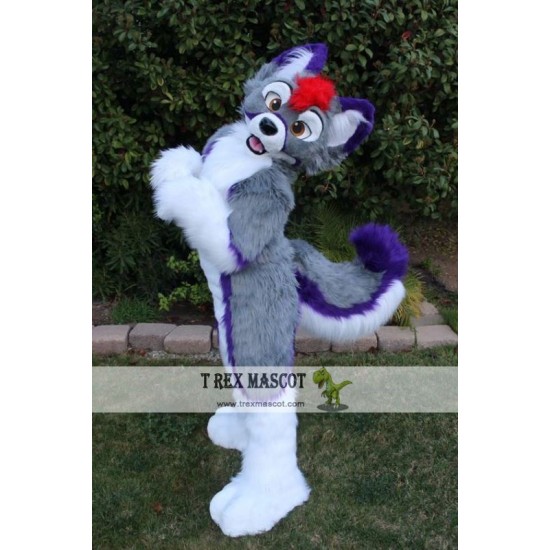 Dog Realistic Fursuit Animal Mascot Costumes for Adults