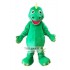 Green Dinosaur Mascot Costume